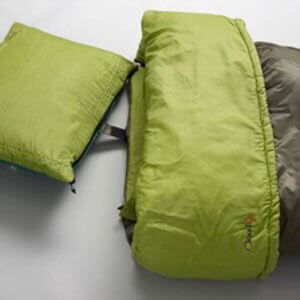 Sleeping bag w/ pillow